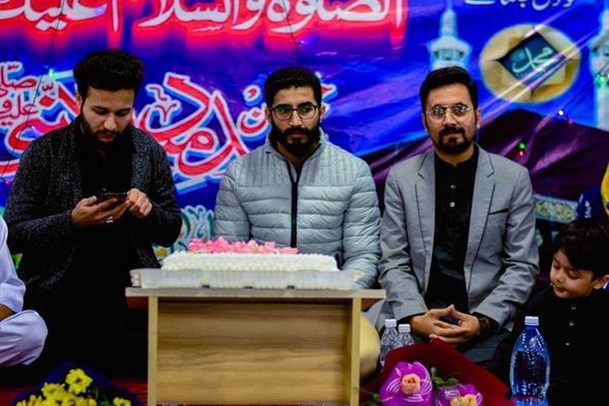 students of Adam University celebrated Eid Milad Un-Nabi