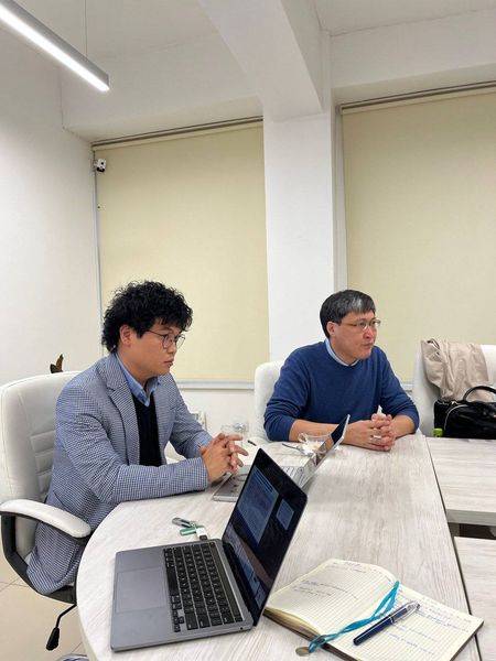 On October 23, 2023, a meeting was held at Adam University with Rector Sirmbard S.R. with representatives of the Yakuzemi Information Education Center within the framework of the activities of the Japan International Cooperation Agency (JICA).