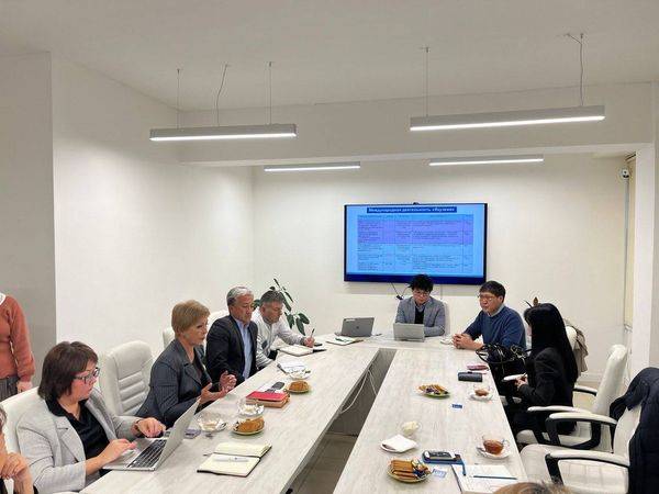 On October 23, 2023, a meeting was held at Adam University with Rector Sirmbard S.R. with representatives of the Yakuzemi Information Education Center within the framework of the activities of the Japan International Cooperation Agency (JICA).