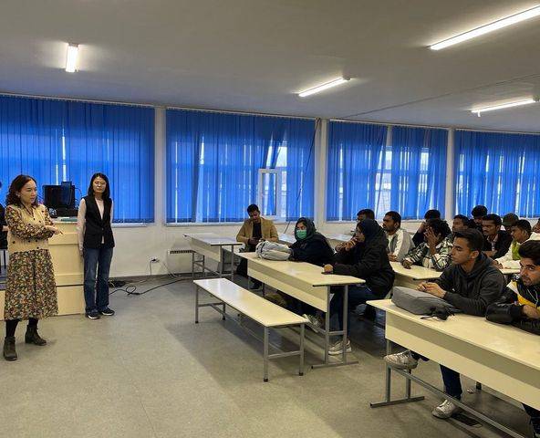 Students from different countries currently studying at Adam University, for 5-6 years Kyrgyzstan has become a second home for them, where they receive not only knowledge but also cultural enrichment
