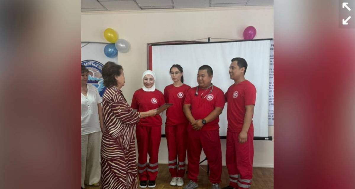 On July 4, 2025, representatives of Adam University participated in the professional skills competition for emergency medical services teams, organized by the Bishkek City Emergency Medicine Center in honor of Medical Worker's Day