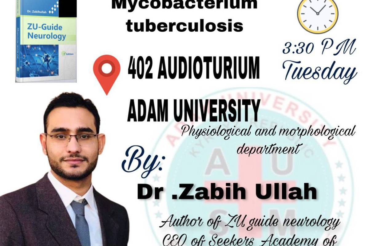 Guest Lecture on Mycobacterium tuberculosis