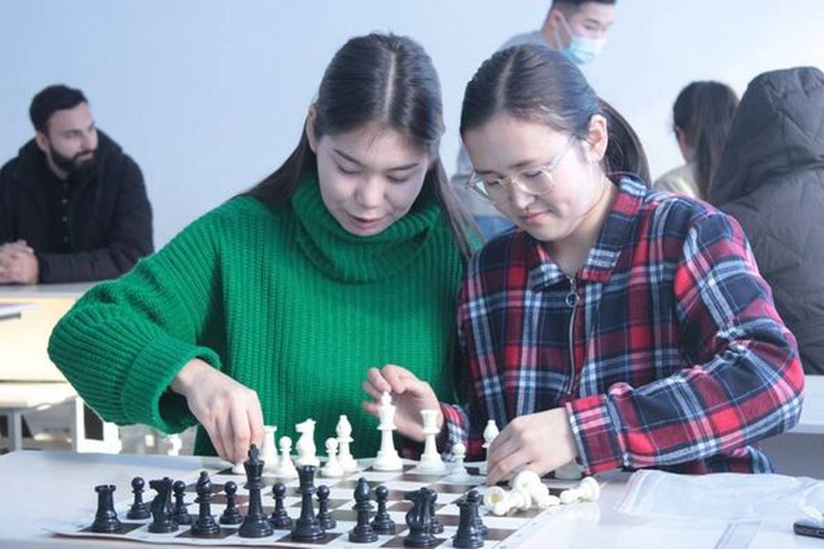 The University hosted a chess tournament among local and foreign students