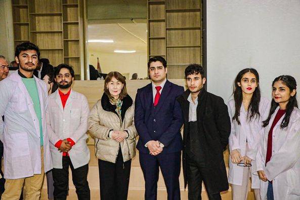 From October 21 to October 24, 2023, AUSM  students were accepted to participate in the 1st International Scientific and Practical Conference and Olympiad on Human Morphology “Innovations in the Field of Medical Science and Education,” dedicated to the 20